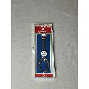 Oregon Coast Souvenir Silver Tone Spoon